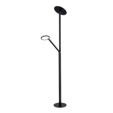 лампион / правостояща лампа Stl 12-1290 schwarz (LED 12W+36W/800lm+