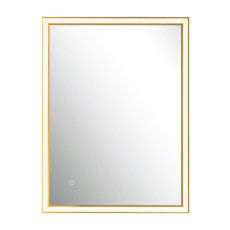 аплик 25393 MIRROR WITH LED LIGHT 23W 3000K-4000K RECTAN
