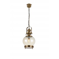 пендел 4973 Round Lamp 1L SMALL 1xE27 60W Antique Brass