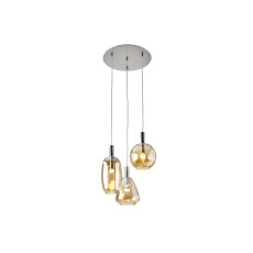 полилей 561036 I3-NARA- LAMP 3L CHROME D45