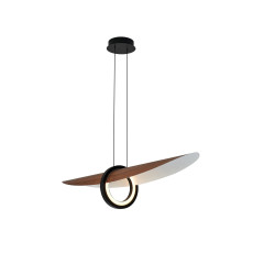 полилей 9672 ORBITA * LAMPARA LED - 2700K DIMMABLE NOGAL O
