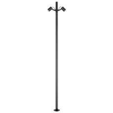 външна лампа E405 OUTDOOR LAMP POST LED 17W 3000K BLACK ALUMINI