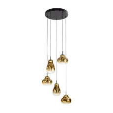 полилей 314862 ALEDIS - LAMP 5L BLACK-GOLDEN