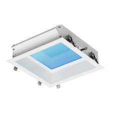 плафон 9093 White 16W 4200K 1280lm BLUE SKY