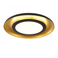 плафон P374060NO (3740/55 60W/3200K Black/Gold Ceiling)