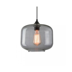 пендел 14102 PENDANT LAMP E27 MAX 40W GLASS SMOKED GREY