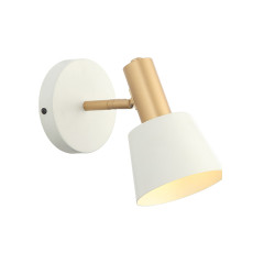 аплик 20218 WALL LAMP E14 MAX 25W IRON WHITE -GOLD