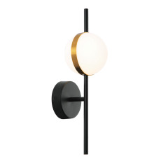 аплик 2003 SCONCE LIGHT LED 8W 3000K METAL BLACK-GOLD