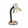 настолна лампа, спот лампа LA 4-1061 Patina       (1xE27)
