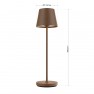 настолна лампа, външна лампа LA 4-1312 braun    (LED2W/150lm/3000K) - Изображение 6