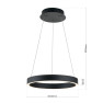 полилей HL 6-1717/40 schwarz(LED40W/2500lm/3CCT) - Изображение 7