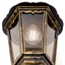 аплик, външна лампа AL 11K/82571 schwarz-gold/rauch (1xE27) - Изображение 1