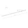 аплик 11590 SABER LED L WHITE 4000K - Изображение 5