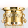 лампион / правостояща лампа Stl 12-1095/2 gold/337 opal sm (2xE27) - Изображение 4