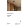 пендел 12944 I3 - NIMES - LAMP 1L BLACK-GREY - Изображение 5