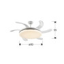 плафон 168434 VENTO - MAXI BLACK WHITE/BRONZE FAN DIMMABL - Изображение 5