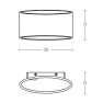 аплик 180020 WALL LAMP E27 MAX 40W CONCRETE - Изображение 2