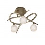 плафон 1814 SATIN NICKEL 3x2.5W LED G9 (incl)
