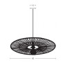 полилей 19106 PENDANT LAMP E27 MAX 40W WHITE BAMBOO - Изображение 2
