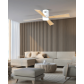 плафон 19137 CEILING FAN WHITE MAPLE WOOD-WHITE LED 15W - Изображение 3
