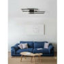 плафон 2020 CEILING LIGHT LED 52W 3000K ALUMINIUM BLACK - Изображение 2
