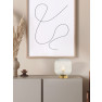 настолна лампа 20250 TABLE LAMP E27 MAX 25W GLASS TRANSPARENT BRA - Изображение 1