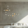 аплик 25414 WALL LIGHT 3xG9 MAX 7W SANDY BLACK - GOLD MA - Изображение 1