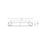плафон 2040 CEILING LIGHT LED 32W 3000K ALUMINIUM BLACK - Изображение 1