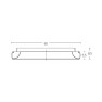 плафон 2050 CEILING LED LIGHT 43W 3000K ALUMIN?UM BRUSHED - Изображение 1