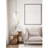 пендел 22057 PENDANT LIGHT G9 MAX 7W CLEAR GLASS GOLD - Изображение 1