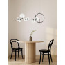 полилей 22063 12W+7xG9 Black - Изображение 2