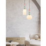 пендел 22079 PENDANT LAMP E27 MAX 40W OPAL GLASS ANTIQUE - Изображение 2