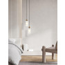 пендел 22137 PENDANT E14 SANDY BLACK-ANTIQUE BRASS - Изображение 1
