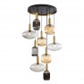 полилей 225090D NORMA LAMP 9L., BLACK/BRASS DIMM.