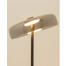 лампион / правостояща лампа 23055 FLOOR LED LIGHT 15W 3000K METAL-GLASS BLACK - Изображение 3