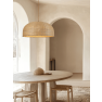 пендел 25442 PENDANT LIGHT 1xE27 MAX 40W NATURAL RATTAN - - Изображение 1