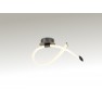 аплик 6796 TITANIUM+ACRYLIC LED 18W/3000K - Изображение 1