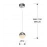 пендел 793301LED SPHERE d12 H 120 Led 4.8W 3000K - Изображение 5