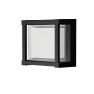 аплик, външна лампа 8851 Black  IP65 15W/2700K_3300K_4000K CCT