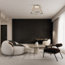 плафон 8981  Ceiling 43W 3000K Grey - Изображение 1