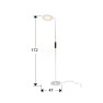 лампион / правостояща лампа 924532 VOLTA - WHITE FLOOR LAMP CCT - Изображение 7
