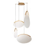 полилей 9646 Pend 54W/3000K Gold 4L DIMABLE TRIAC OASIS