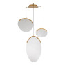 полилей 9647 Pend 40W/3000K Gold 3L DIMABLE TRIAC OASIS - Изображение 1