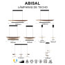 пендел 9659 Pend 1L 12W/h3000K Walnut+Negro ABISAL - Изображение 7