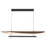 полилей 9654 Pend 48W/3000K Walnut+Negro ABISAL