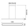 полилей 9918 LED 46W Gris Oscuro CCT 2700K-5000K Kiroro - Изображение 4