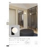 аплик A8169191N (16/8169 Wall 5W/3000K Opal/Black) - Изображение 6