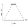 полилей C3848370BDT (Pendant/78cm TRIAC White) - Изображение 3