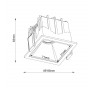 луничка / луна DL043-01-15W4K-SQ-W - Изображение 7