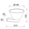 аплик 9215 Gold LED Wall Lamp 3000K/5W SIMPLE NEW YORK - Изображение 4